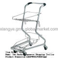 020-Hold Two Baskets Japanese Style Shopping Trolley